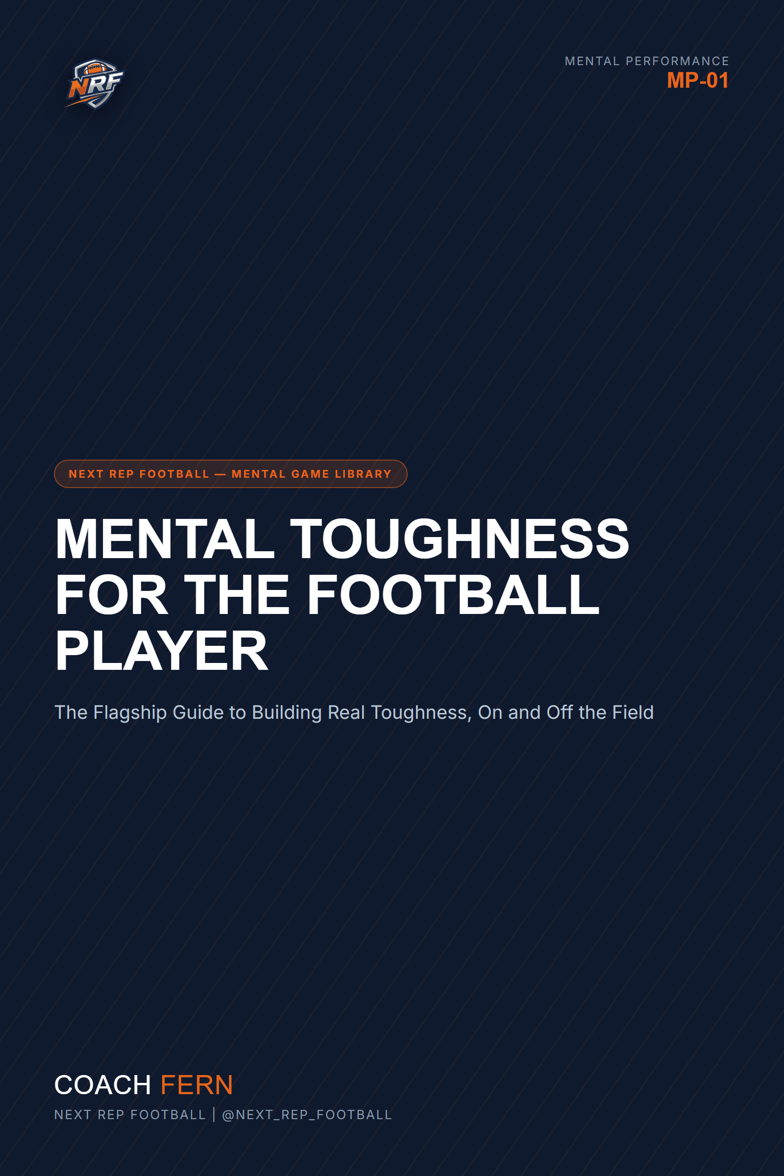Mental Toughness for the Football Player book cover